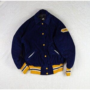 Vintage Walkers Haulage Corduroy Varsity Jacket Varsity Letterman 80s Mens 40